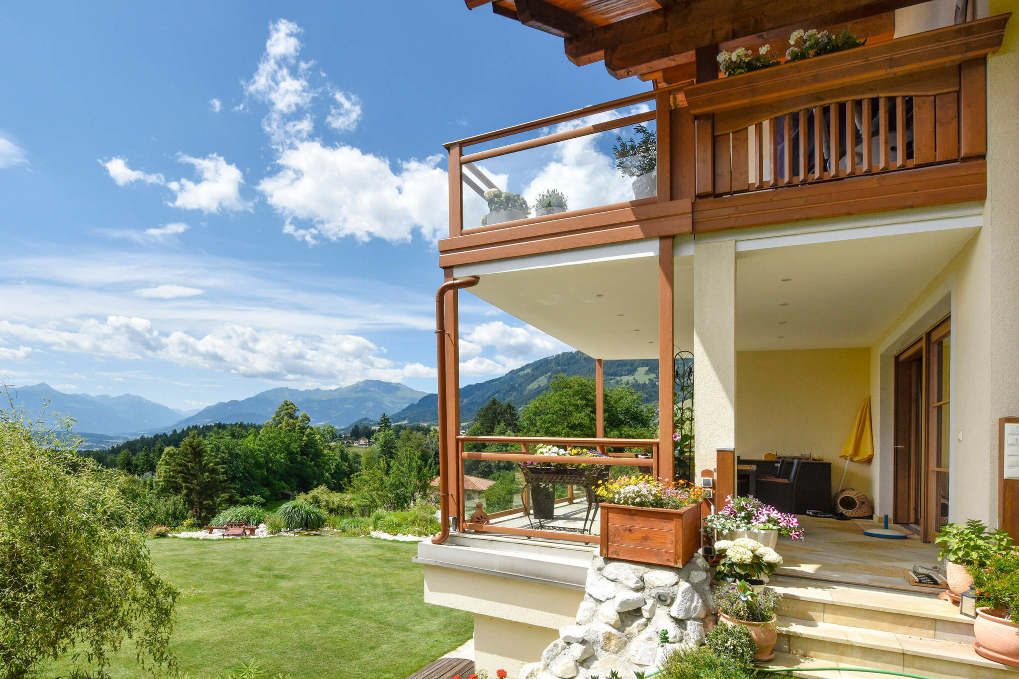 Anbaubalkon mit Stützen Leeb Balkone