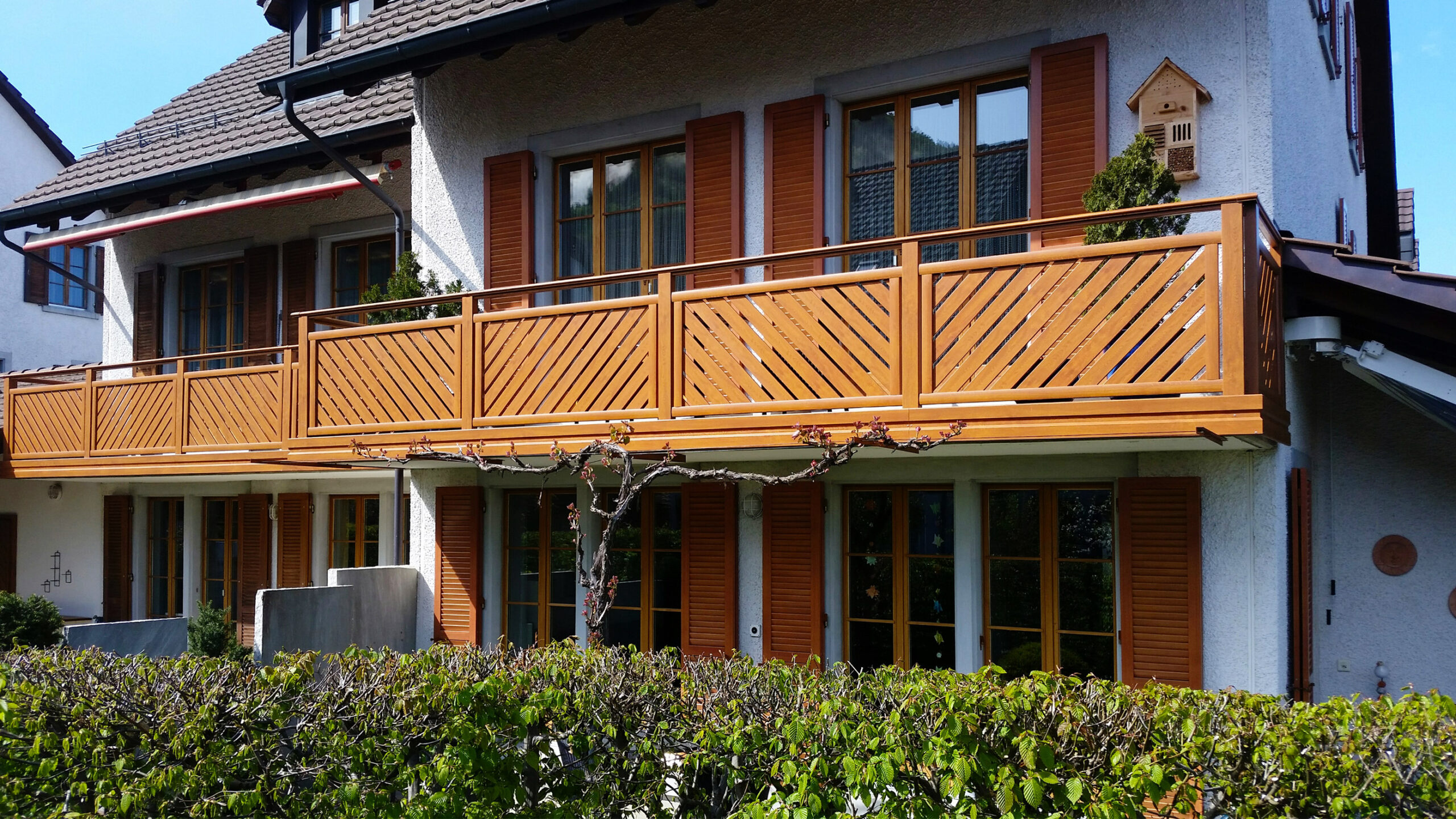 Fensterläden aus Holz 