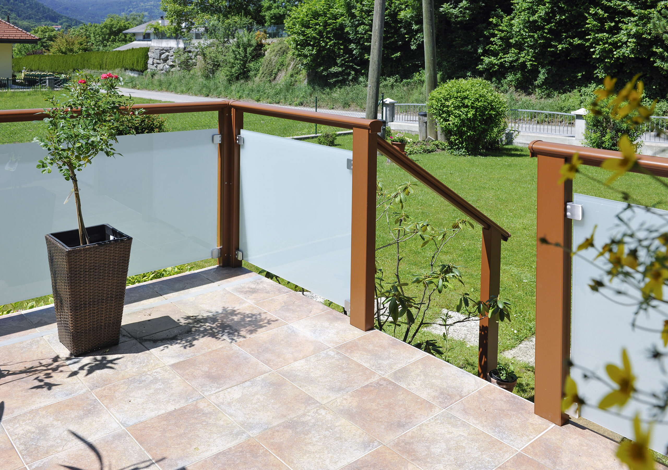 Moderne Terrasse