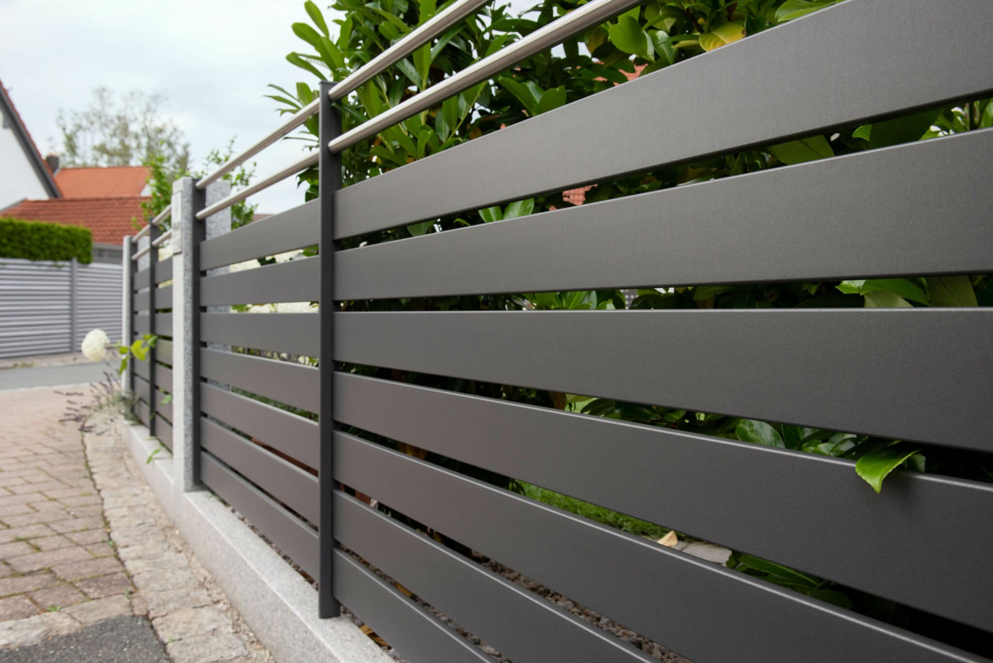 Zaun aus Aluminium » Aluzaun Leeb Balkone