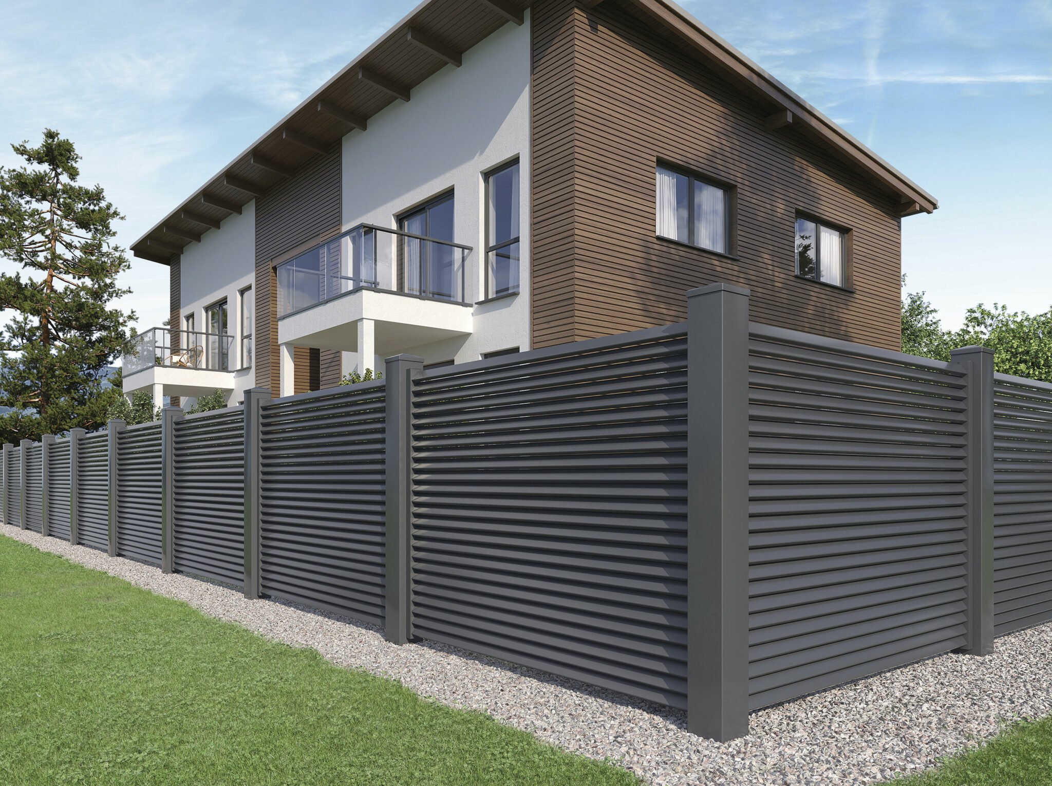 ALU Zaun Leeb Balkone